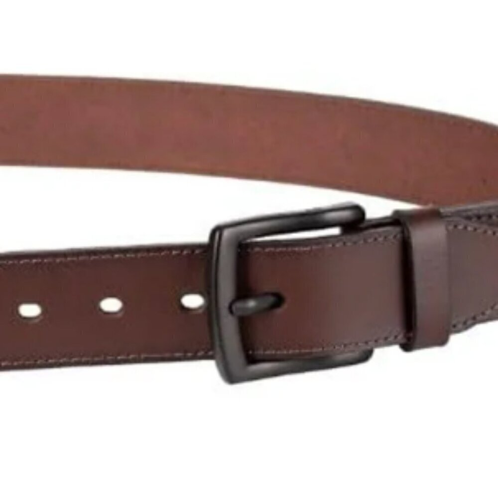 NWT! NEW! Columbia 100% Buffalo Leather Belt -Men's -Only Size L - Picture 3 of 5